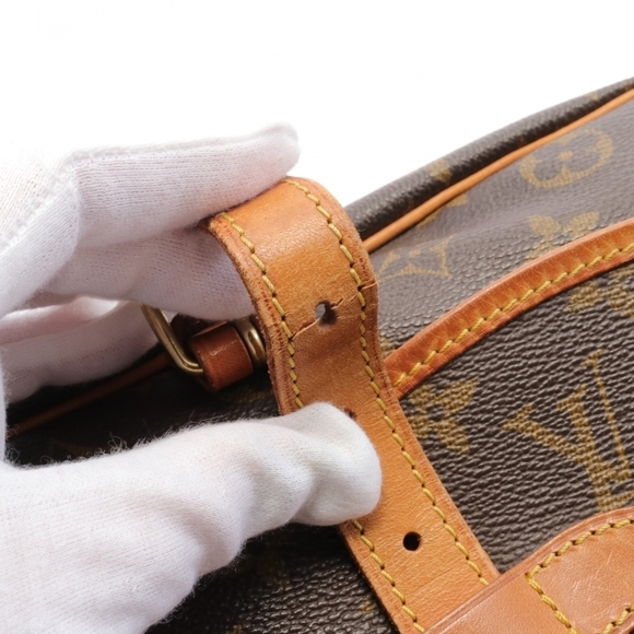 Louis Vuitton Saumur 30 Monogram Shoulder Bag Brown - Picture 6 of 7